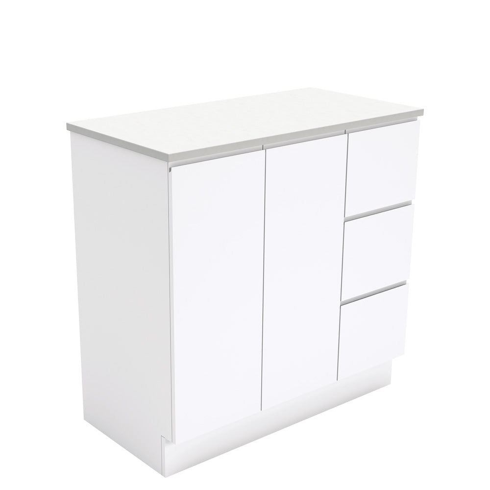 Fingerpull Cabinets Wall-Hung or Kickboard Gloss White