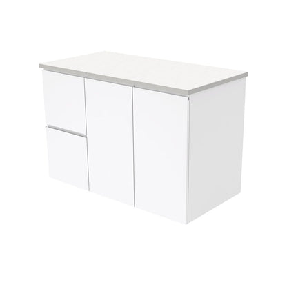 Fingerpull Cabinets Wall-Hung or Kickboard Gloss White