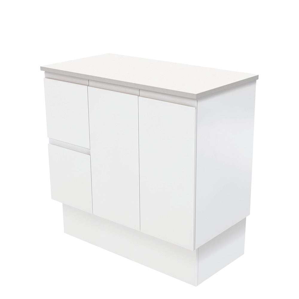 Fingerpull Cabinets Wall-Hung or Kickboard Satin White