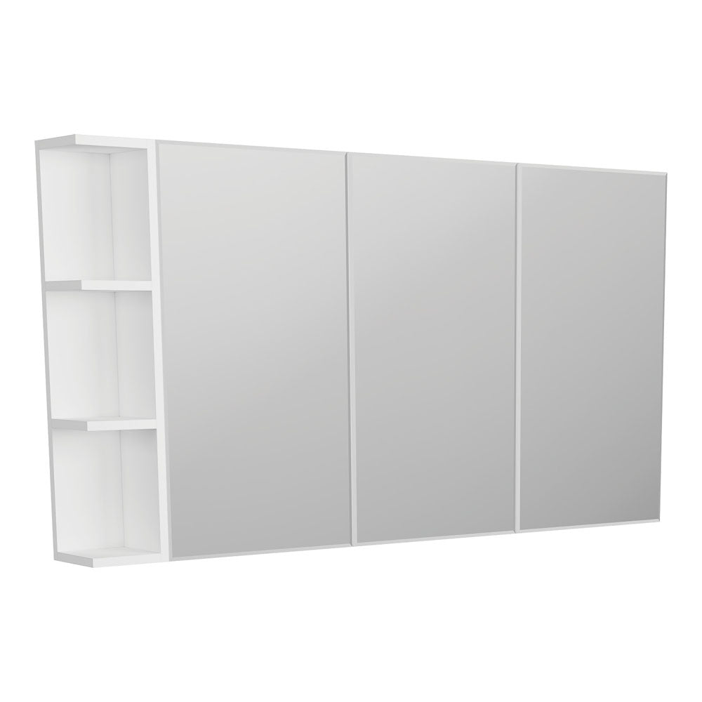 Bevel Edge Mirror Cabinet, 1 Side Shelf