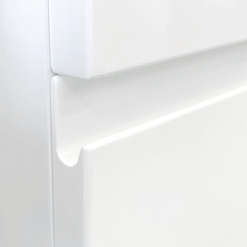 Fingerpull Cabinets Wall-Hung or Kickboard Gloss White