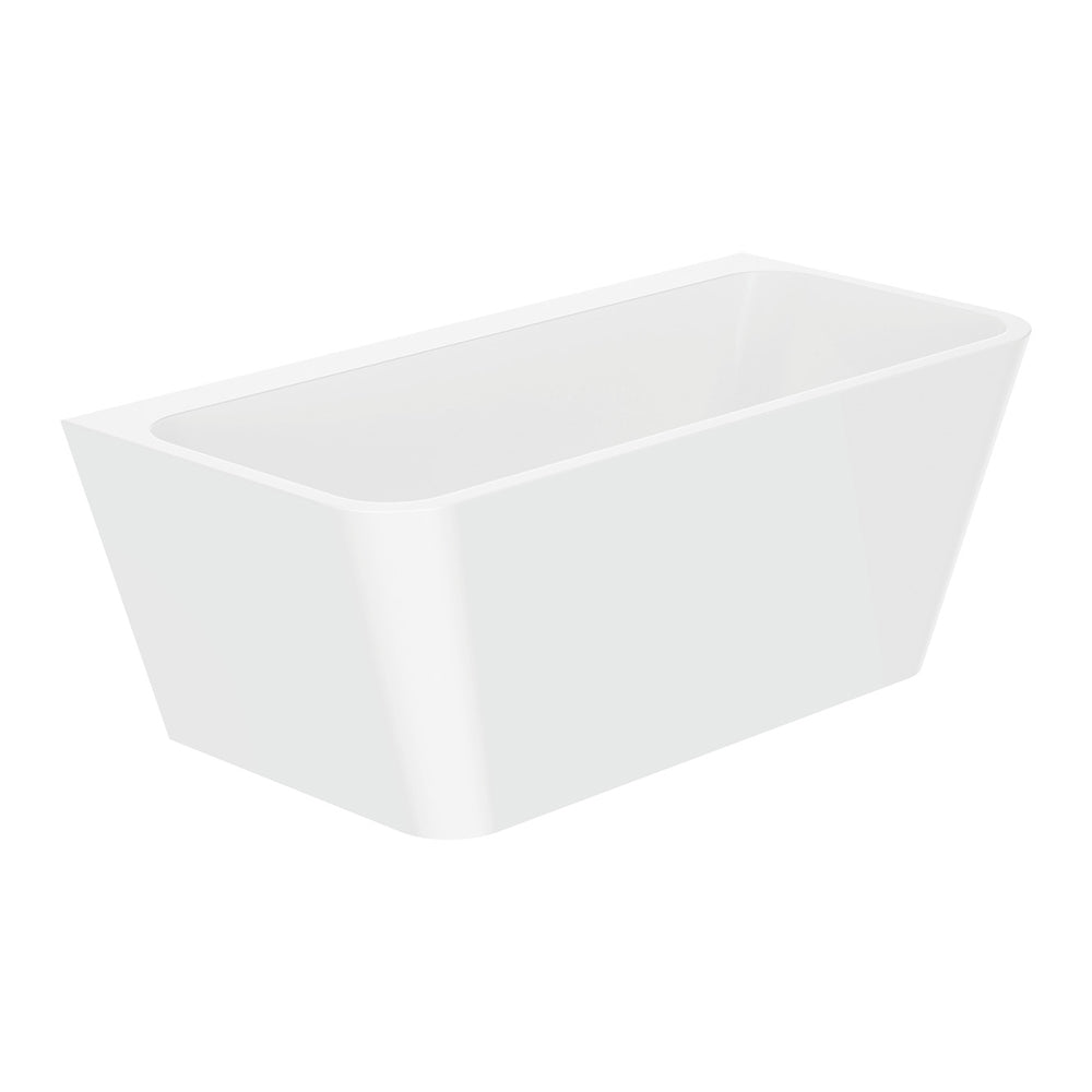 Delta Back-To-Wall Acrylic Bath, 1500mm