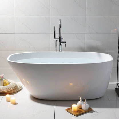 Athenia Freestanding Acrylic Bath, 1700mm