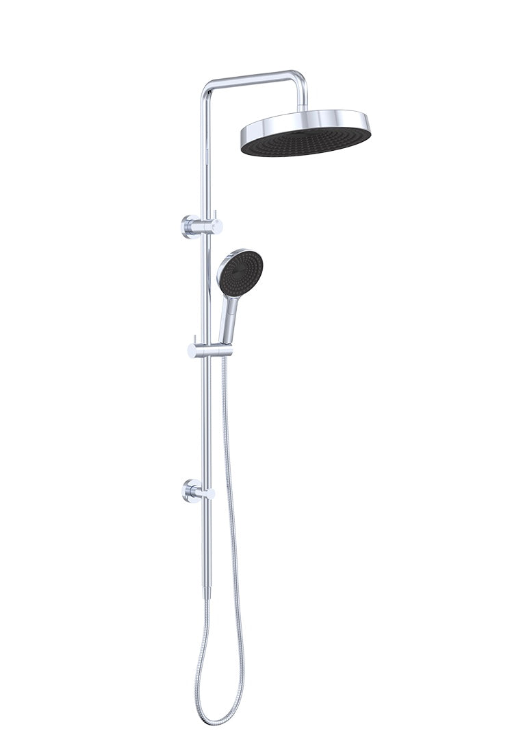 Kuro Twin Shower, Round Head