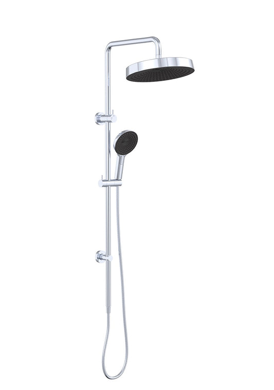 Kuro Twin Shower, Round Head