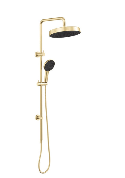 Kuro Twin Shower, Round Head