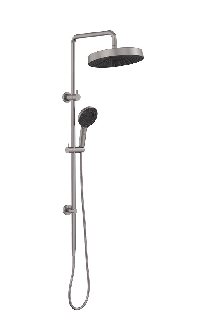 Kuro Twin Shower, Round Head