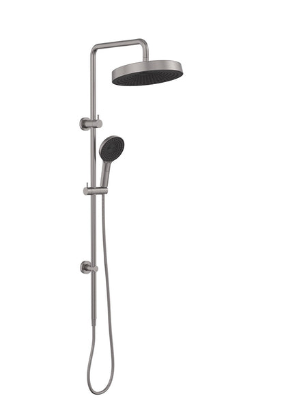 Kuro Twin Shower, Round Head