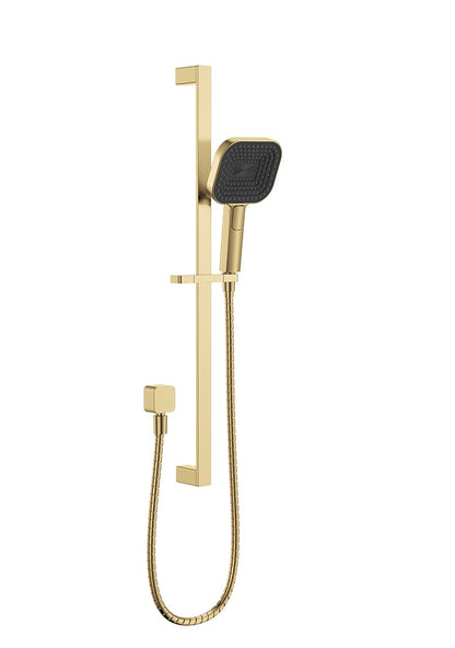 Kuro Rail Shower Soft Square Head