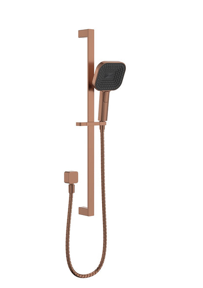 Kuro Rail Shower Soft Square Head