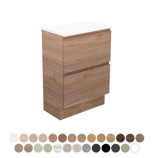 Carmen Ensuite All Drawer 600 Floor Standing Vanity