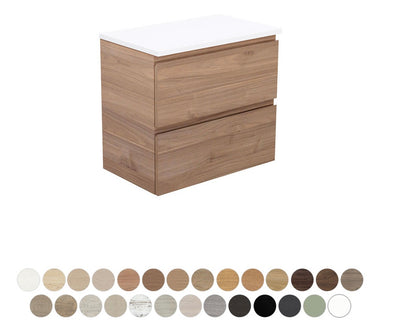 Carmen Ensuite All Drawer 600 Wall Hung Vanity