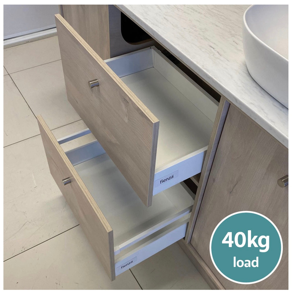 Carmen Ensuite All Drawer 600 Wall Hung Vanity
