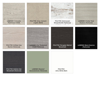 Carmen All Drawer 1500 Double Bowl Floor Standing Vanity