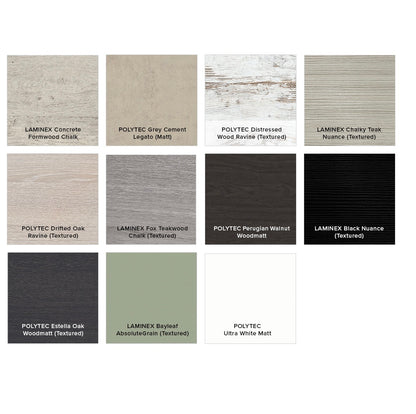 Carmen Ensuite All Drawer 1200 Floor Standing Vanity