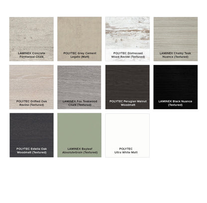 Carmen Ensuite All Drawer 750 Wall Hung Vanity