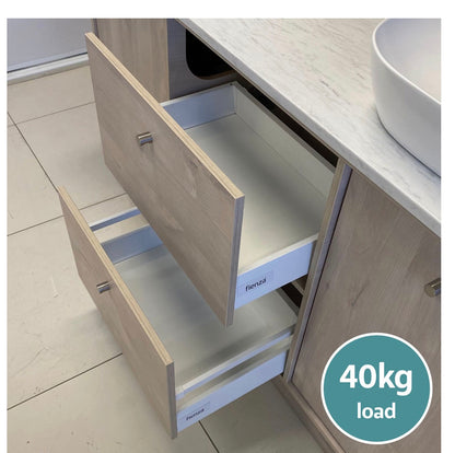 Carmen All Drawer 1500 Single Bowl Wall Hung Vanity