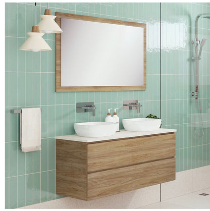 Carmen All Drawer 1200 Double Bowl Wall Hung Vanity