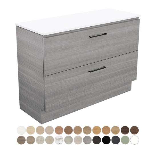 Carmen All Drawer 1200 Single Bowl Floor Standing Vanity