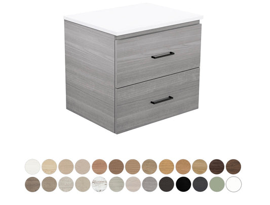 Carmen All Drawer 600 Wall Hung Vanity