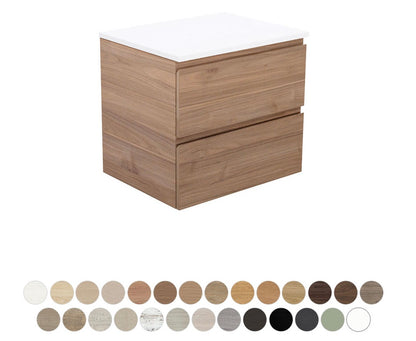 Carmen All Drawer 600 Wall Hung Vanity