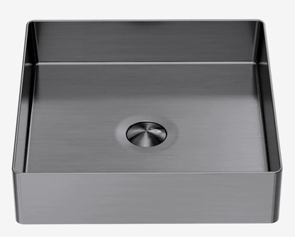 Opal Square 400mm Stainless Steel Basin