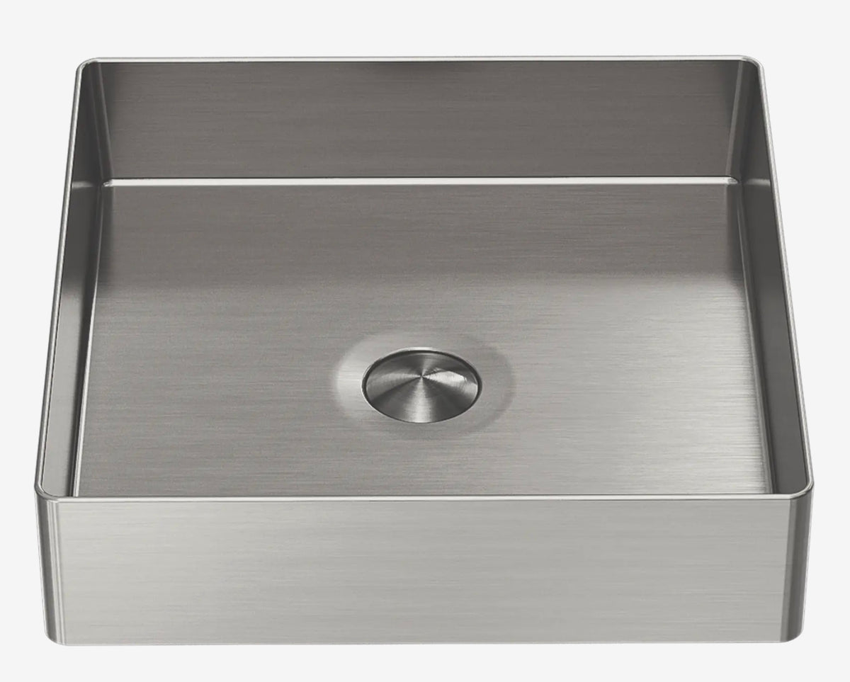 Opal Square 400mm Stainless Steel Basin