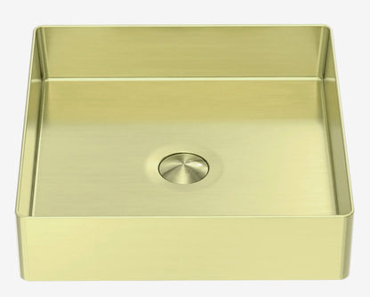 Opal Square 400mm Stainless Steel Basin