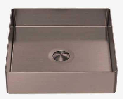 Opal Square 400mm Stainless Steel Basin