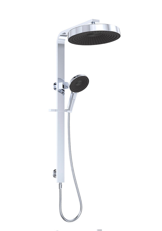 Kuro Deluxe Twin Shower Round Head