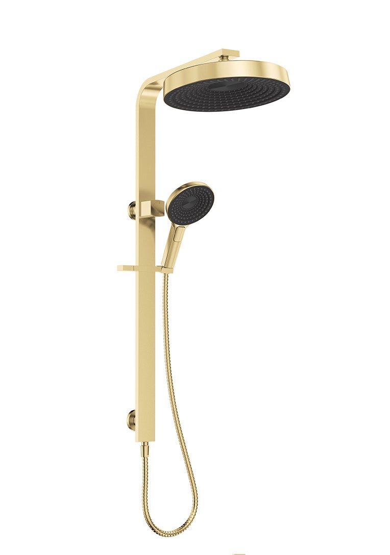Kuro Deluxe Twin Shower Round Head