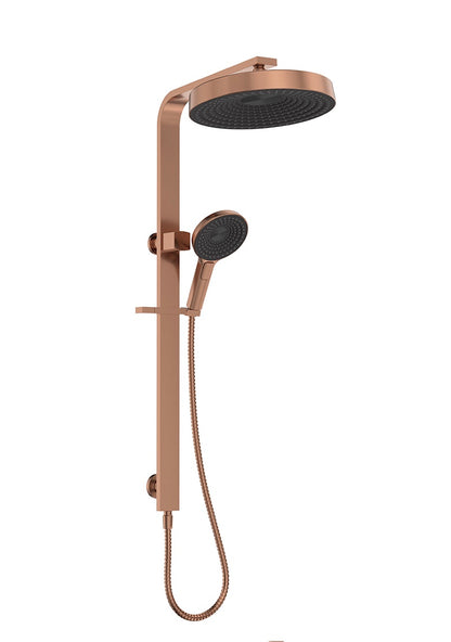 Kuro Deluxe Twin Shower Round Head