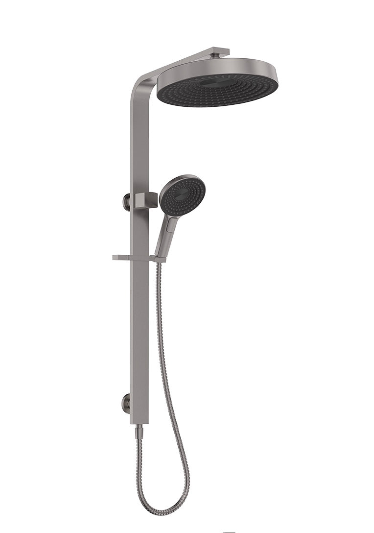 Kuro Deluxe Twin Shower Round Head