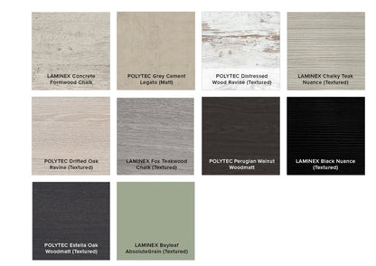 Riley Slim Ensuite 450 Wall Hung Vanity, Denzel Basin-Top