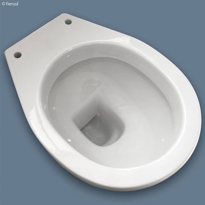 Stella Senior Adjustable Link Toilet Suite, Gloss White