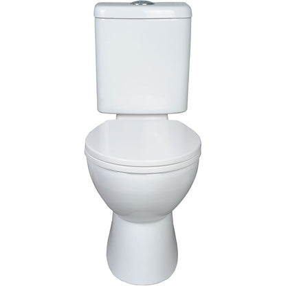 Stella Adjustable Link Toilet Suite, Gloss White