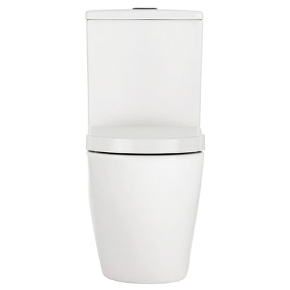 Koko Tornado Flush Back-to-Wall Toilet Suite, Gloss White