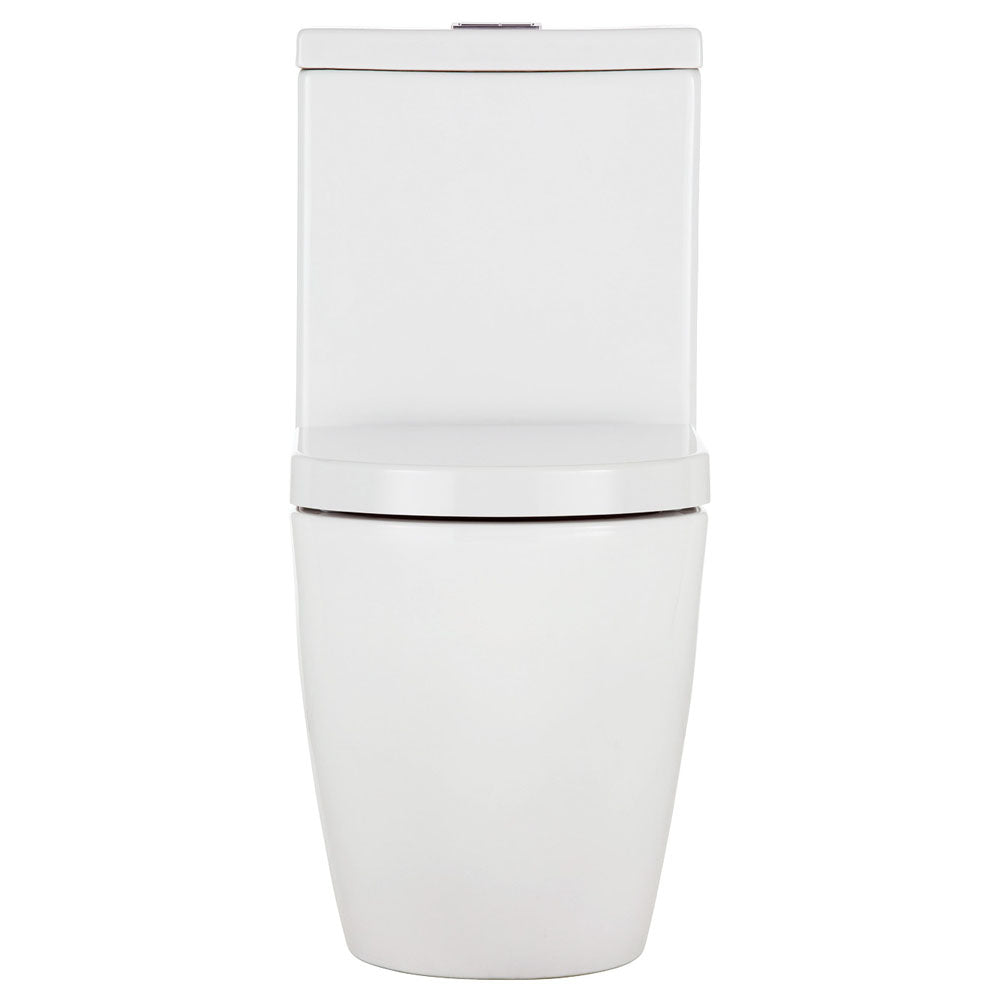 Empire Back-to-Wall Toilet Suite, Gloss White