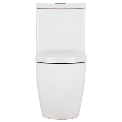 Empire Back-to-Wall Toilet Suite, Gloss White with Slim Seat