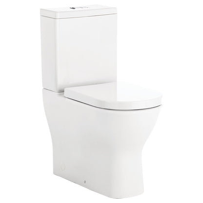 Delta Back-to-Wall Toilet Suite, Gloss White