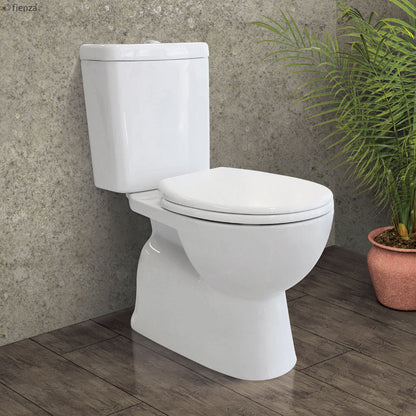 Stella Close-Coupled Toilet Suite, Gloss White