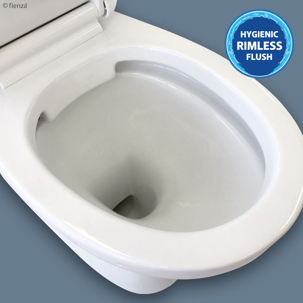 Stella Close-Coupled Toilet Suite, Gloss White