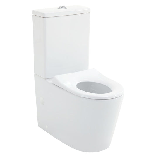 Isabella Junior Tornado Flush Back-to-Wall Toilet Suite with Anti-Vandal Kit