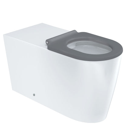 Isabella Care Wall-Faced Toilet Suite, Gloss White