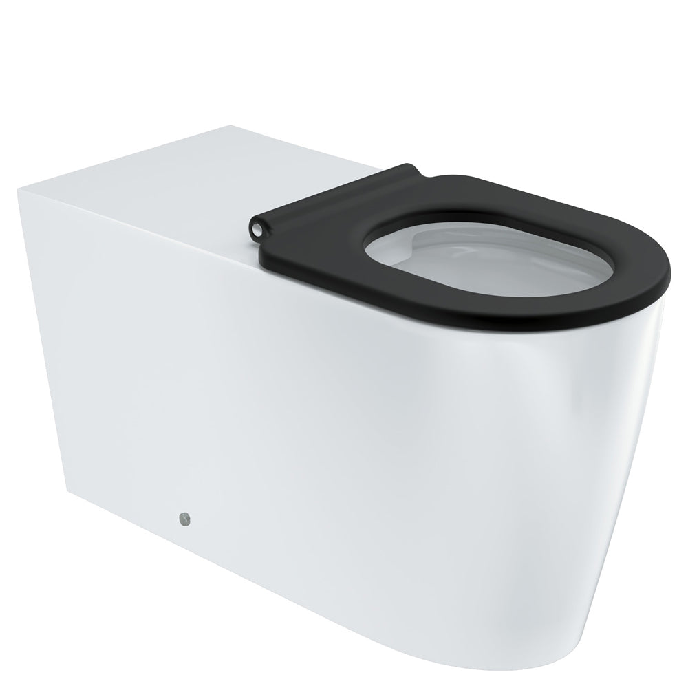 Isabella Care Wall-Faced Toilet Suite, Gloss White