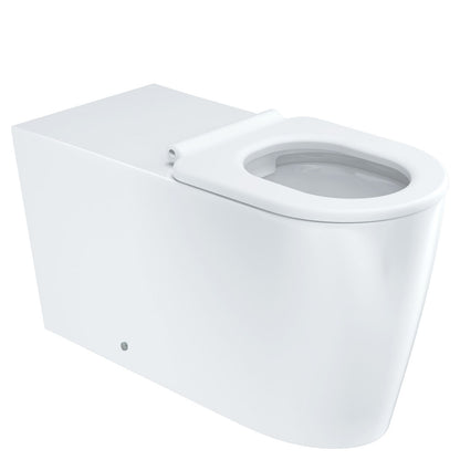 Isabella Care Wall-Faced Toilet Suite, Gloss White