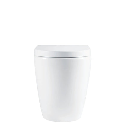 Alix Ambulant Wall-Faced Toilet Suite, Gloss White