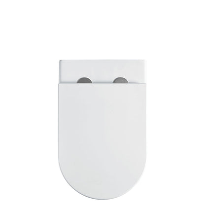 Alix Ambulant Wall-Faced Toilet Suite, Gloss White