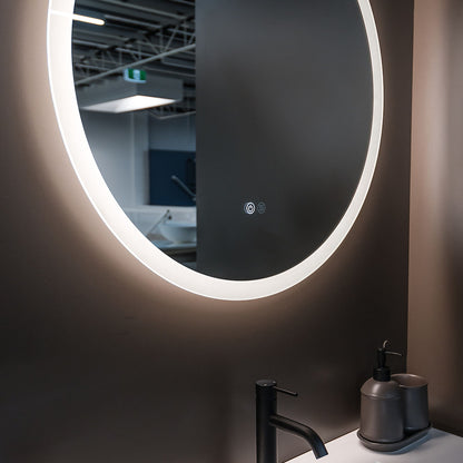 Kaya Round LED Mirror