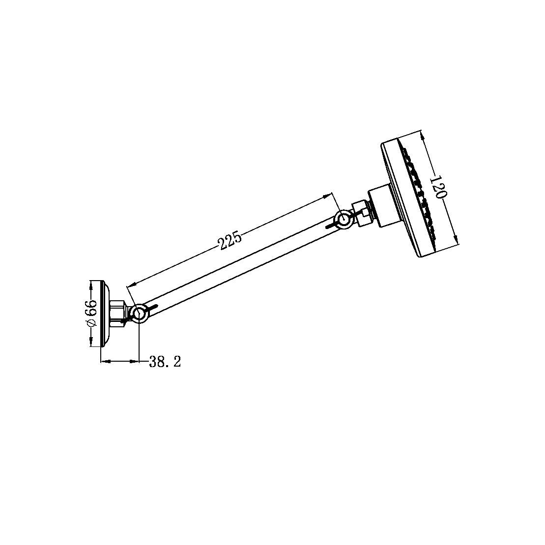 X Plus Shower Head | All Direction